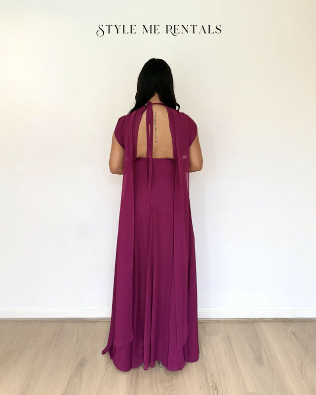 Calia Collection Gia Maxi Dress Fuchsia