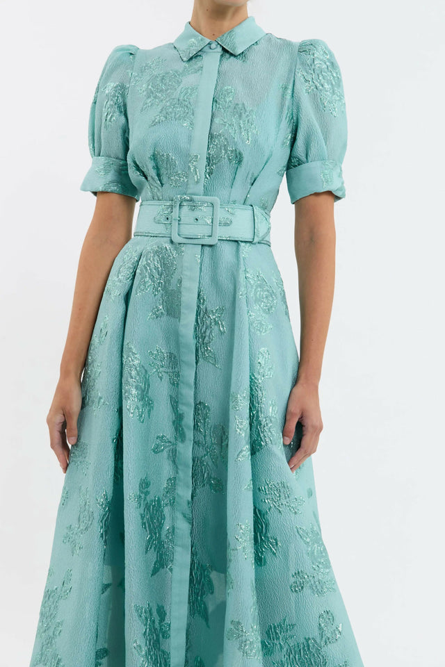 Rebecca Vallance Benette Short Sleeve Gown