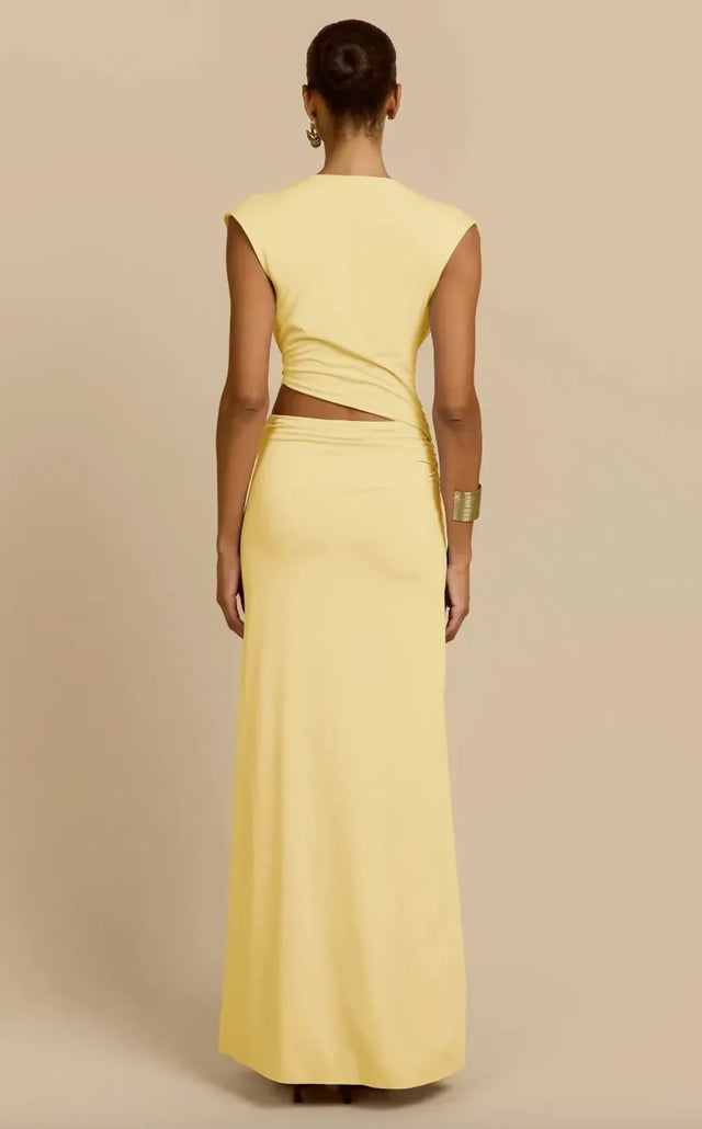 Arcina Ori Jade Dress Lemon Yellow Size 8