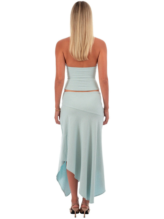 I am Delilah Yasmin Halter & Midi Skirt Mint
