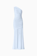 Elliatt Florencea One Shoulder Gown - Powder Blue view 2