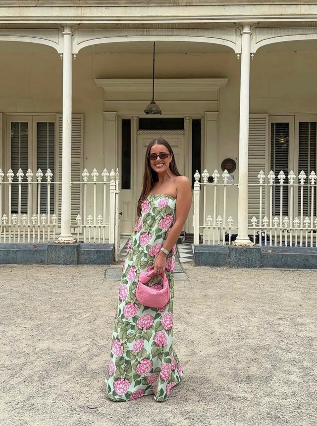 Palm Noosa Alessia Dress Pink Jardin