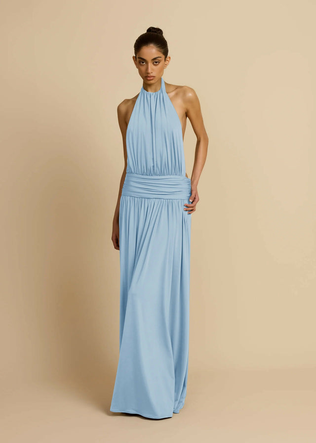 Arcina Ori Santina Dress Sky Blue Size 8