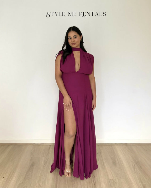 Calia Collection Gia Maxi Dress Fuchsia