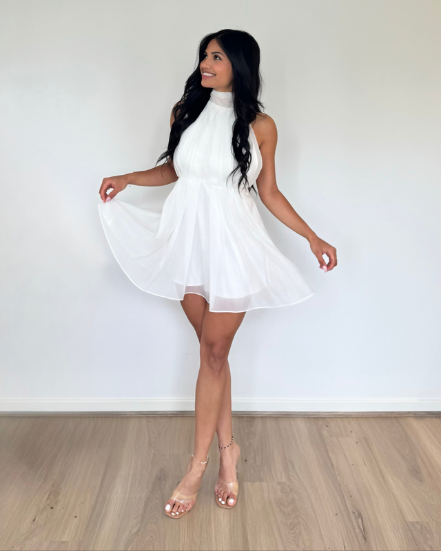 Calia Collection Rosalia Mini Dress White