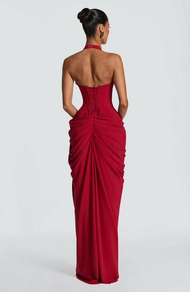 BABYBOO Minette Maxi Dress Red