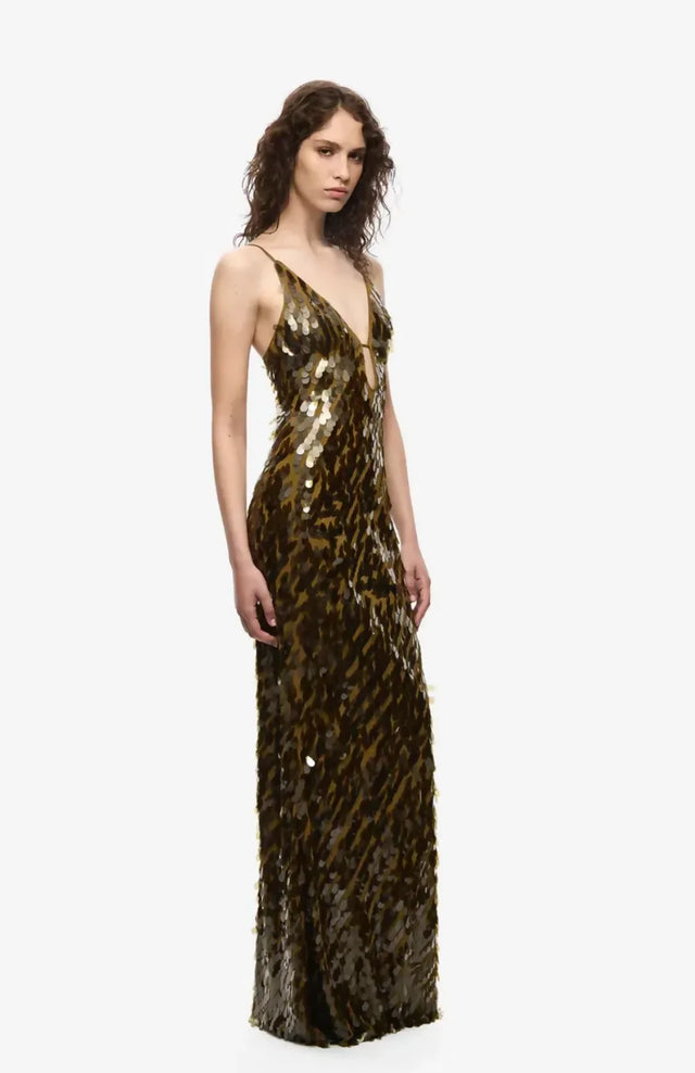 Misha The Sapphire Sequin Dress
