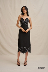 By Johnny Kimora Shell Midi Dress view 3