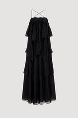 AJE Ophelia Lace Gown - Black view 2