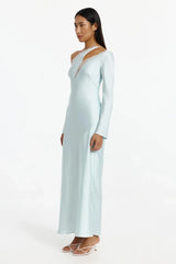 Significant Other Ellis Long Sleeve Maxi Dress - Adriatic view 2