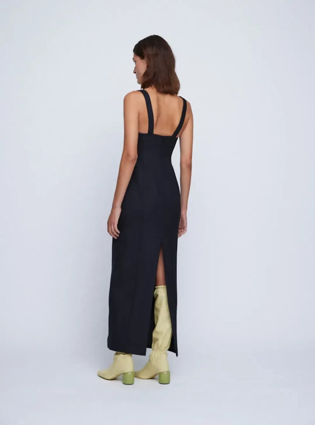 Anna Quan Ivana Maxi Dress Black Ink