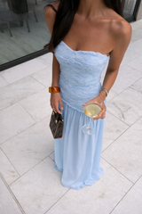 Jefrei Sei Renata Gown Blue Size 8 view 2