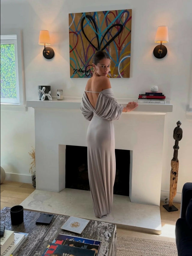 Ance Gria Neve Dress in Grey