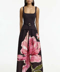 Actonhill Maxi Dress Brown- Size 8,10,12,14 - Dress