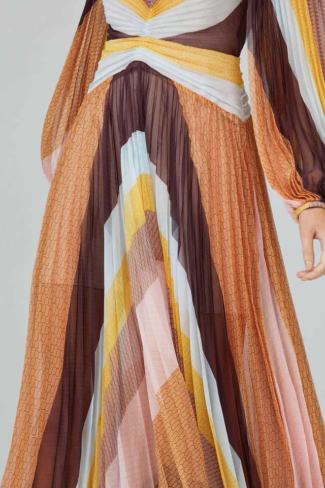 Acler Astone Rainbow Size 10 12 & 14 - Dresses