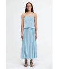 Acler Avonlea Dress in Celeste Blue - Dresses