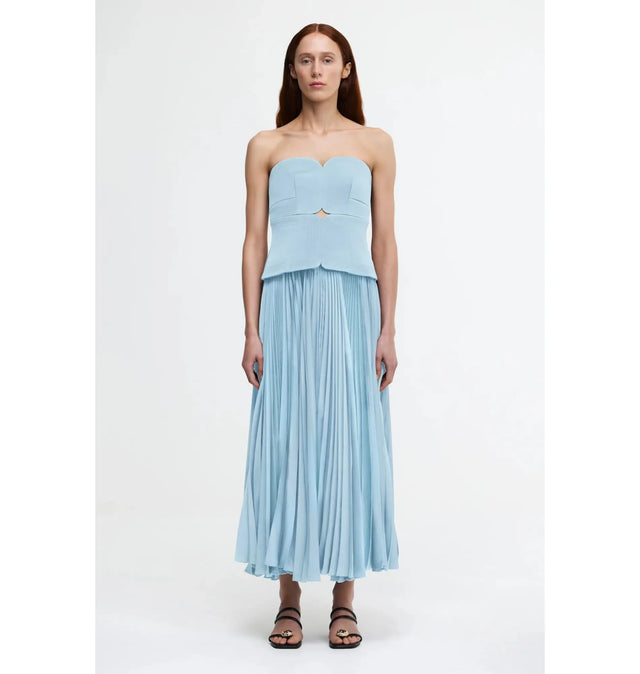 Acler Avonlea Dress in Celeste Blue - Dresses