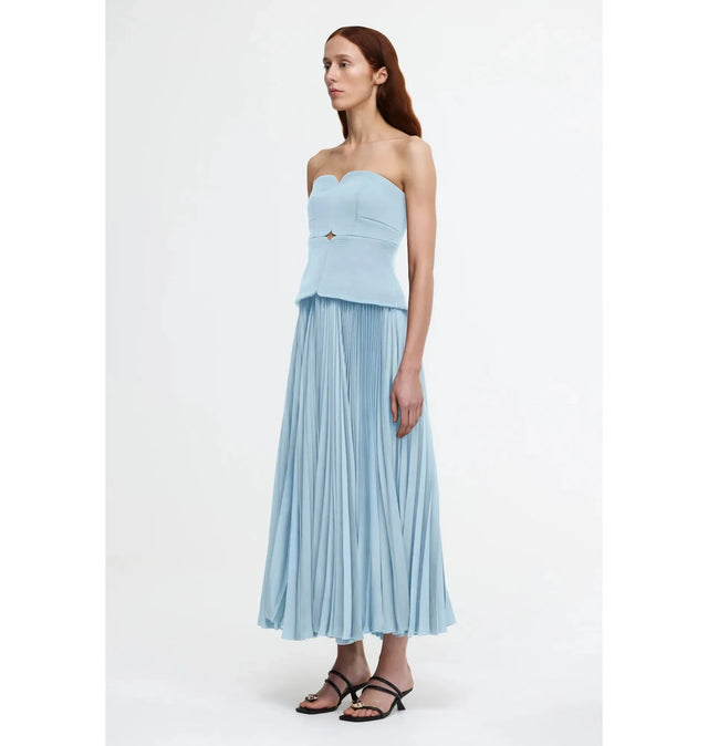 Acler Avonlea Dress in Celeste Blue - Dresses