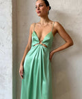 Acler Borradale Dress - 10 / Green - Dresses