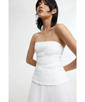 Acler Bristol Midi Dress White Size 8 - 8 / White - Dresses