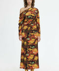 Acler Burford Midi Dress Print - Dresses