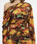 Acler Burford Midi Dress Print - Dresses