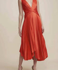 Acler Darley Dress - 10 / Red - Dresses