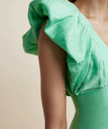 Acler Denare Dress - 8 / Green - Dresses