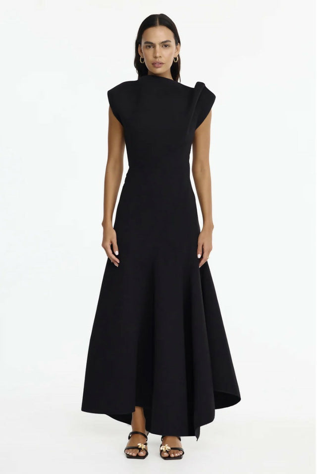 Filton Maxi Dress Black Size 12,14,16 - Dress