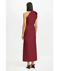 Acler Hawkley Midi Dress Bordeaux - 10 / Red - Dresses