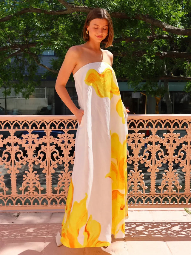 Acler Hopton Dress - 10 / Multi - Dresses