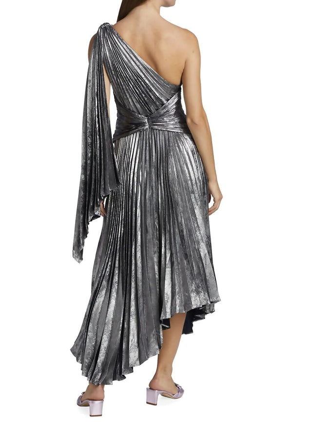 Acler Kalora Midi Dress Gunmetal - Dresses