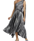 Acler Kalora Midi Dress Gunmetal - Dresses