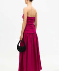 Acler Nershall Maxi - Iris - 8 / Red - Dresses
