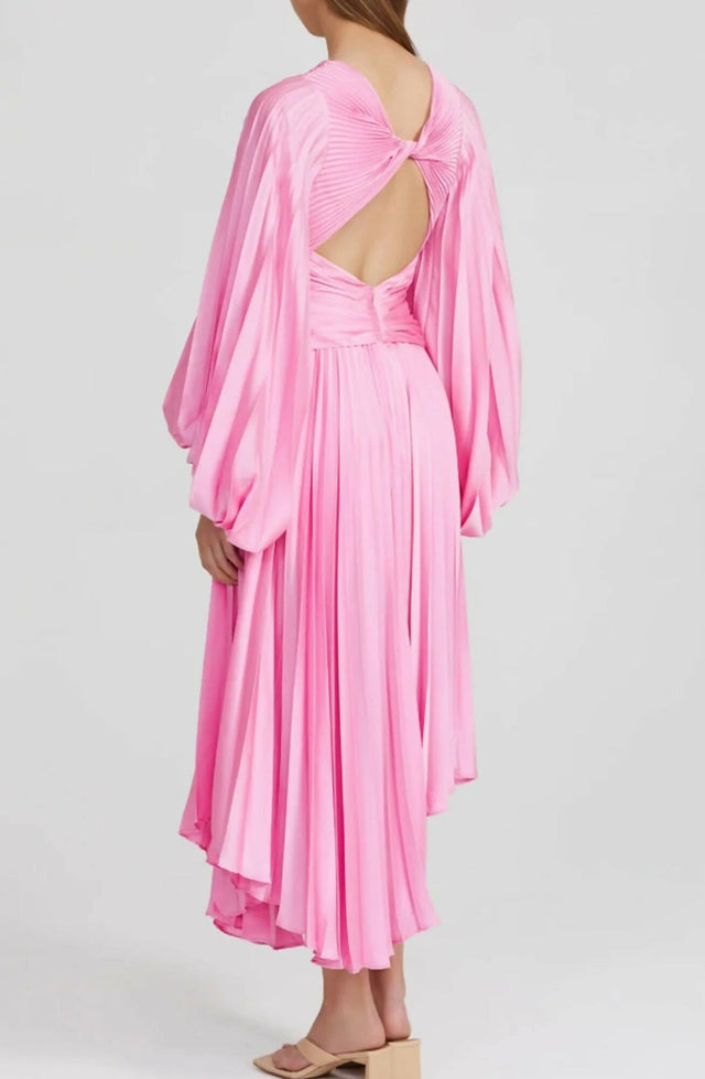 Acler Palms Dress in Confetti Pink - Dresses