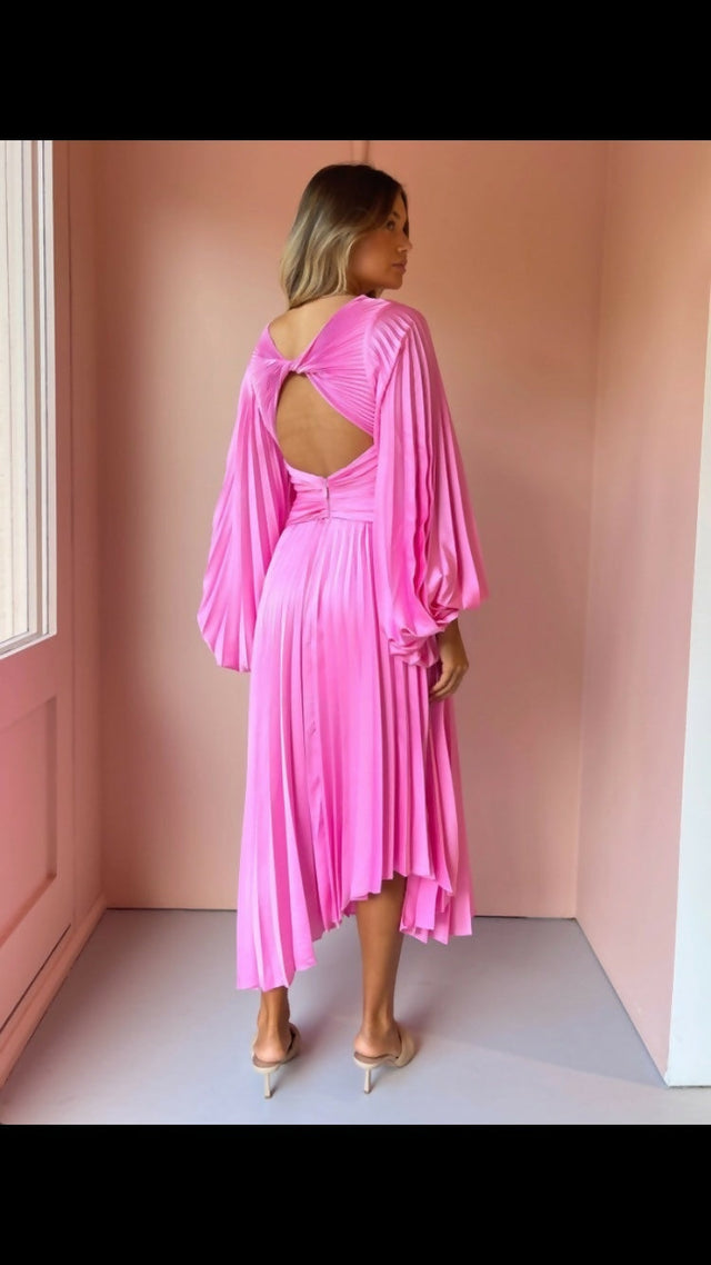 Acler Palms Midi Dress - Dresses