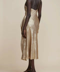 Acler Queensbridge Dress Gold Size 8 & 12 - Dresses