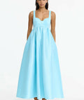 Acler Redin Maxi Dress Blue Size 10 - 10 / Blue - Dresses
