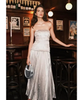 Acler Rockland Midi Dress Silver - Dresses