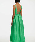 Acler Sandgate Midi Dress Shamrock Size 10 - 10 / Green - Dresses