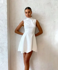 Acler - Sinclair Dress - 12 / White - Dresses