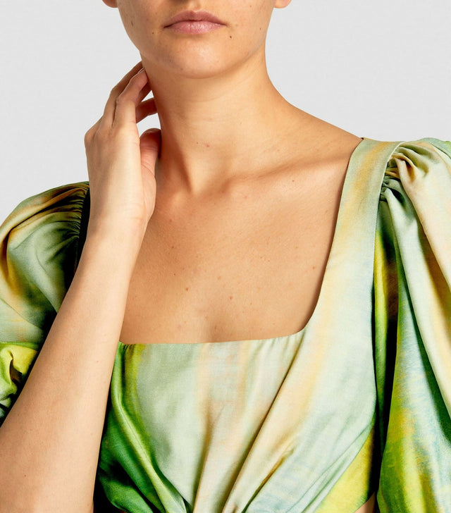 Acler Temple Dress - 10 / Multi - Dresses
