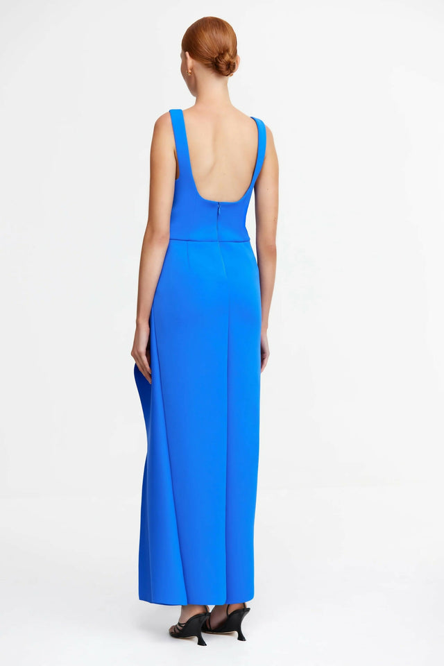 Acler Tuthill Midi Dress - 12 / Blue - Dresses