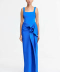 Acler Tuthill Midi Dress - 12 / Blue - Dresses