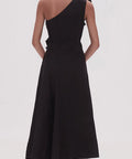 Aje Adelia Ruffle Dress Black - Dresses