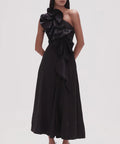 Aje Adelia Ruffle Dress Black - Dresses