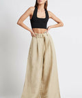 Aje Alla Knit Crop - 6 / Black - Tops