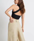 Aje Alla Knit Crop - 6 / Black - Tops