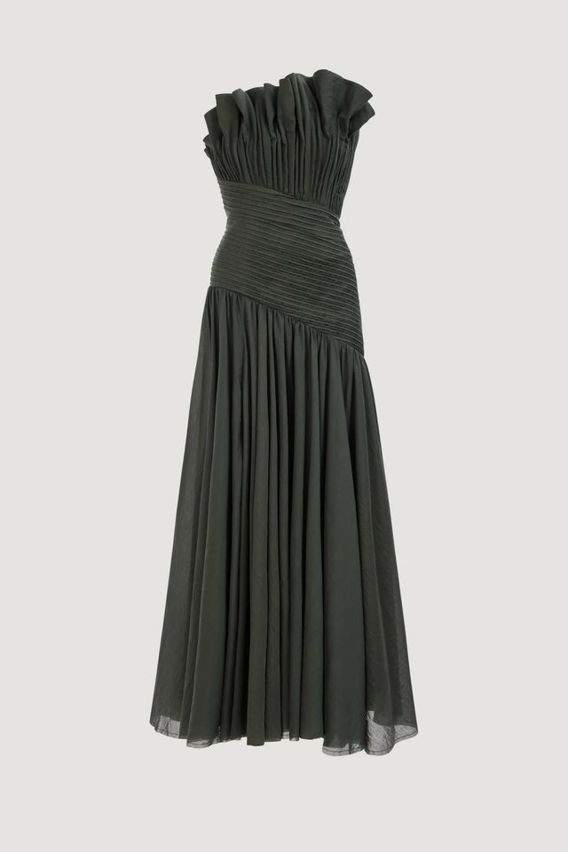 Aje Aquiline Gown - 8 / Black - Dresses