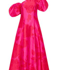 Aje Arista Tulip Sleeve Midi - 14 / Pink - Dresses